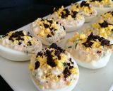 Foto del paso 15 de la receta: Huevos rellenos vegetarianos