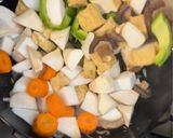 A picture of step 2 of Vietnamese Braised Mixed Veggies & Tofu | Rau Củ Kho Đậu Hủ.