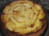Tarta de manzana, naranja y zanahoria