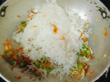 Quick Herb Rice For Tiffin