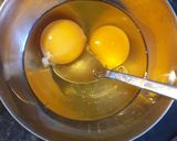 A picture of step 1 of Masala bread omelette.