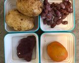 Foto langkah ke 1 dari resep MPASI 10 BulanTim[Kentang, Hati Sapi, Kacang Merah & Tomat].