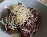 Foto langkah ke 5 dari resep Puding Brownies Roti Tawar.