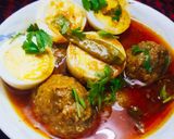 A picture of step 8 of Beef kofta.