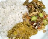 Foto langkah ke 8 dari resep Oseng Pete Teri Jamur.