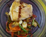 Foto del paso 3 de la receta: Robalo zarandeado con vegetales