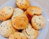 Hình bước làm 3 của món Bánh mì mè đen Hàn Quốc