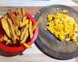 Foto del paso 1 de la receta: Tortilla de batata y choclo