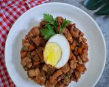 Foto langkah ke 3 dari resep Nasi Tim Ayam Tahu.