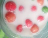 A picture of step 4 of Ping pong rice balls in coconut milk.