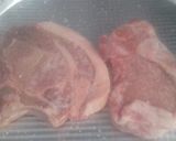 Foto del paso 1 de la receta: Costillitas de cerdo🐷 al horno con puré de zapallo