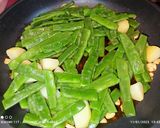 Foto del paso 4 de la receta Judías verdes con jamón, huevo y especias