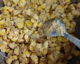 A picture of step 4 of Crispy Corn Chilli Fry.