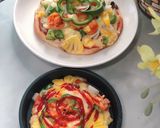 Hình bước làm 6 của món Pizza tôm 🍤🍤