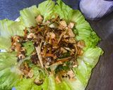 Hình bước làm 2 của món Mì váng đậu chay keto