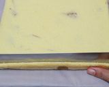 Foto langkah ke 10 dari resep Chiffon marmer Rollcake.