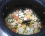A picture of step 5 of Chhachh wali Khichdi.