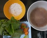 Foto langkah ke 1 dari resep MPASI ati tofu bayam.