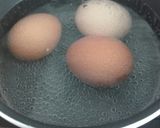Foto del paso 1 de la receta: Æg i radise sauce (huevos en salsa de rábano)