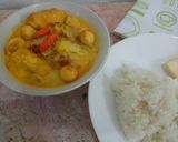 Foto langkah ke 5 dari resep Sawi putih, tahu, telur puyuh masak kari.