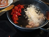 Gazpachos manchegos con pollo y gambones al estilo de mi madre