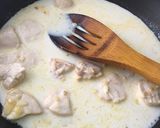Foto langkah ke 5 dari resep Spaghetti chiken carbonara 🍗🍜.