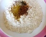 A picture of step 4 of Spicy Yam Pakora.