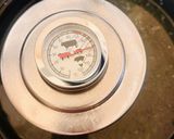 A picture of step 4 of Homemade chicken ham (in a ham maker).