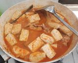 Foto langkah ke 10 dari resep Ayam Tempe Bumbu Merah.