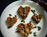 A picture of step 5 of Soya Granules Burfi.