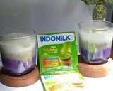 Foto langkah ke 4 dari resep Kental Manis Creamy Matcha Latte Ubi Ungu.