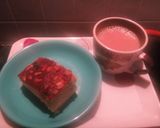 A picture of step 7 of Gulab Jamun Cake.