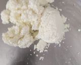A picture of step 5 of Angoori Chhena  rasmalai.