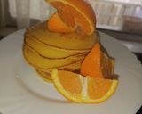 Pas rețetă Pancakes cu portocale 7 fotografie