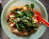 Foto langkah ke 5 dari resep Pepes Tahu Jamur Tiram Kemangi.