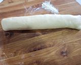 Hình bước làm 3 của món Bánh mì mềm cuộn thịt