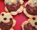 Foto del passaggio 8 della ricetta Fiorellini con crema al cioccolato