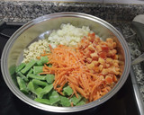 Foto del paso 2 de la receta: Arroz meloso con pavo y verduras con sabor Cookpad