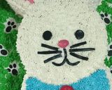 Foto do passo 37 de Bolo fácil da carinha de coelho