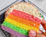 Foto langkah ke 8 dari resep Rainbow Cake Ekonomis.