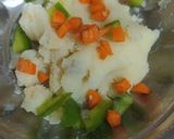 চীজি পটেটো বার্ডস নেস্ট উইথ চীজি পনির এগ (cheesy potato birds nest with cheesy paneer egg) রেসিপির ধাপ 1 ছবি