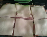 Foto del paso 6 de la receta: Pastel de pollo, jamón serrano, calabacín y quesos ✌