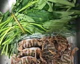 Hình bước làm 1 của món Tuần 15: Canh ghẹ rau muống