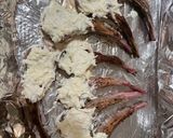 A picture of step 4 of Parmesan Crusted Lamb Chops (Long Horn copycat).