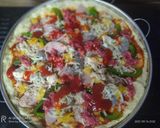 Gambar langkah 10 resipi Roti pizza kosong.