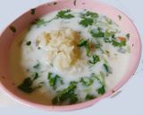 A picture of step 3 of Idli with sago and horse gram sprouts.
