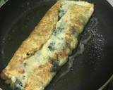 Omelette bayam n keju (Simple Breakfast) langkah memasak 10 foto