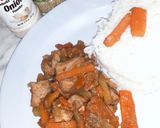Foto del paso 6 de la receta: Cerdo con vegetales salteados
