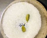 A picture of step 2 of Saffron lassi.