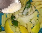 A picture of step 1 of Instant Ginger Lemon and Chilli Pickle.